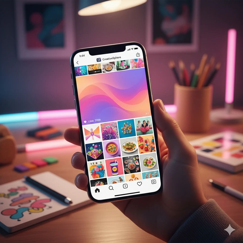Instagram imagen referencial