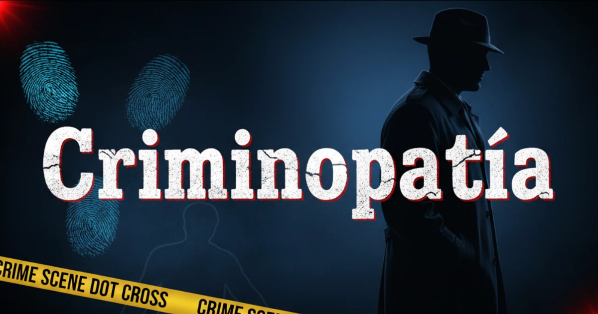 Criminopatía imagen referencial