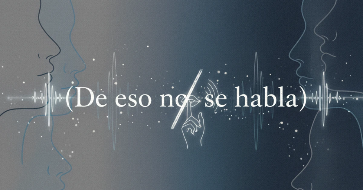 (De eso no se habla) imagen referencial